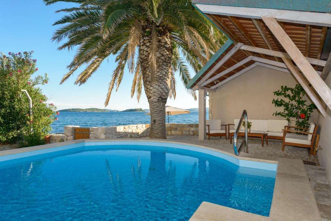 Luxury Beachfront Villa Mare With Private Pool At The Beach Orebic - Peljesac Exterior foto