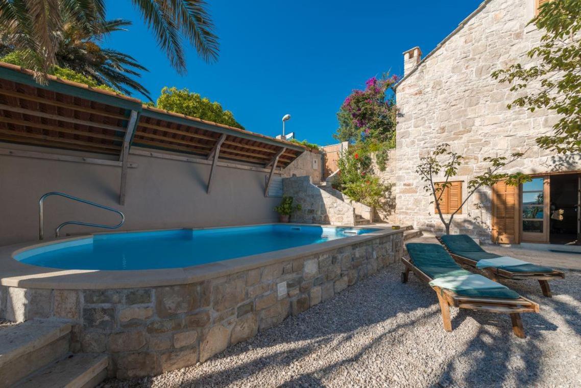 Luxury Beachfront Villa Mare With Private Pool At The Beach Orebic - Peljesac Exterior foto